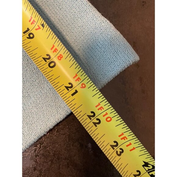 St. John Blue Knit V Neck Camisole Top Sz L - Picture 9 of 9